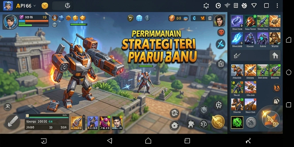 Tampilan gameplay API66 yang menegangkan dan strategis.