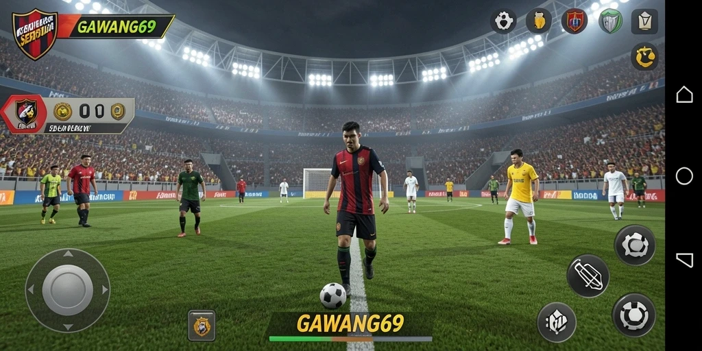 Gameplay menarik dari GAWANG69 dengan pengalaman simulasi sepak bola.