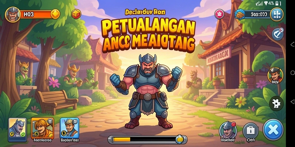 Gameplay H03 yang seru dan menantang di setiap level.