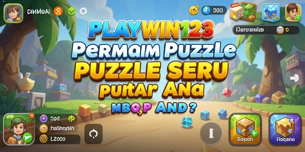 Tampilan gameplay seru PLAYWIN123 dengan berbagai tantangan puzzle.