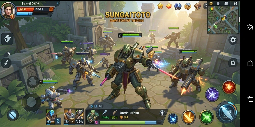 Tampilan gameplay menarik dari SUNGAITOTO dengan aksi strategis yang seru.