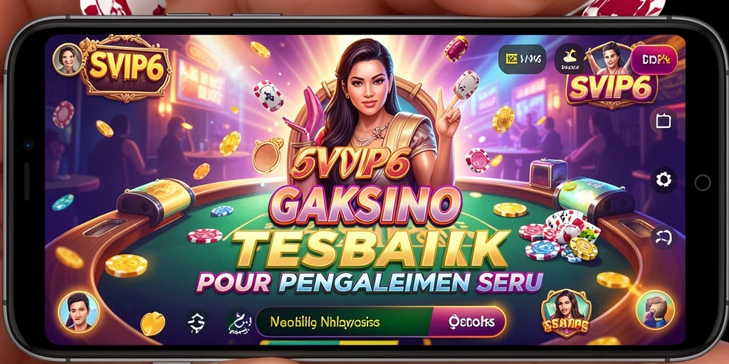 Screenshot SVIP6 menunjukkan gameplay kasino yang seru dan interaktif.